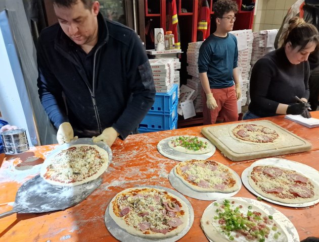 Pizza Verkauf 